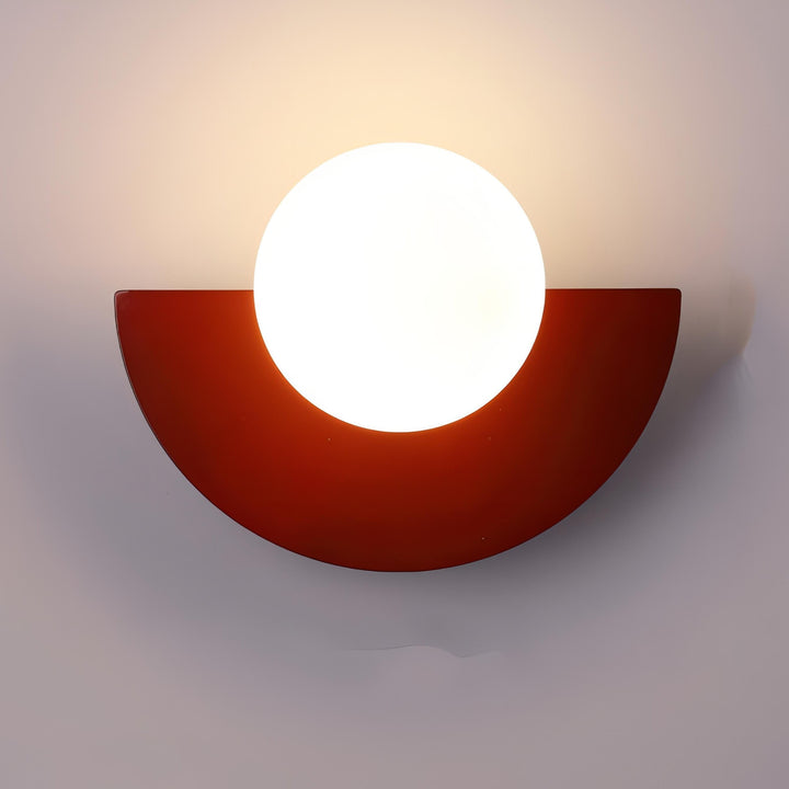 Nordic Semi-Circular Wall Lamp