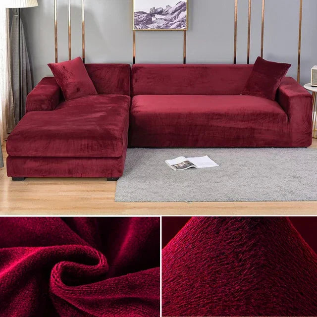SofaSnug - Money-Saving Stretch Velvet Sofa Cover