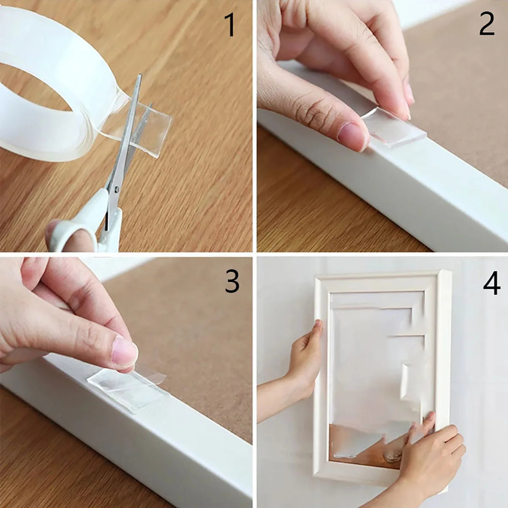 Ultra-Strong Double-Sided Mounting Tape - MegaGripX
