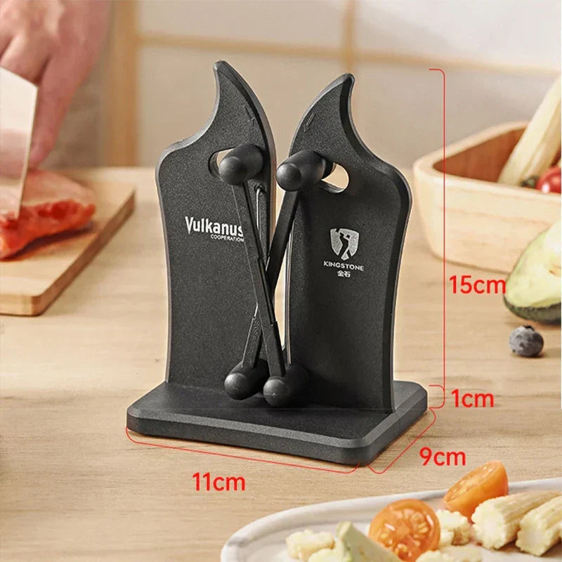 Triple-Action Knife Sharpener - SharpMaster Pro