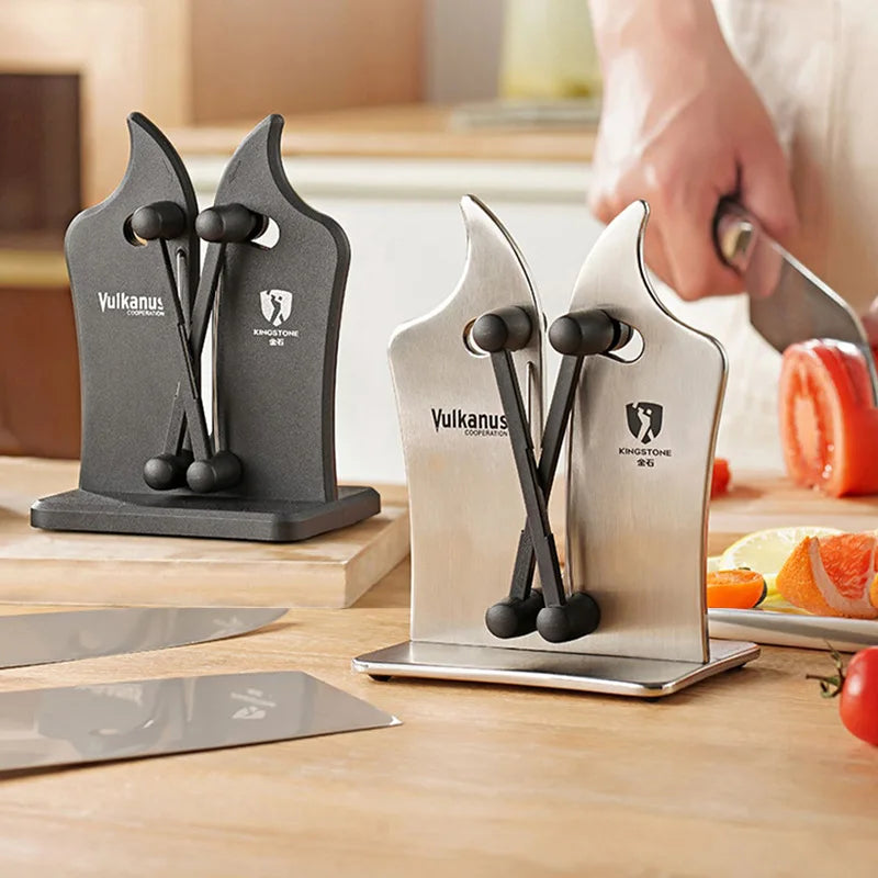 Triple-Action Knife Sharpener - SharpMaster Pro