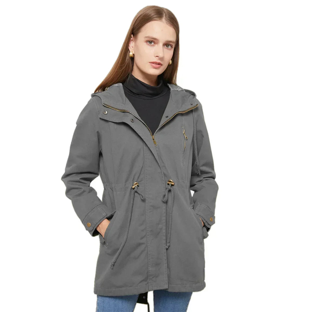 Stylish Women's Hooded Jacket – Marielle Autumn Magic Edition