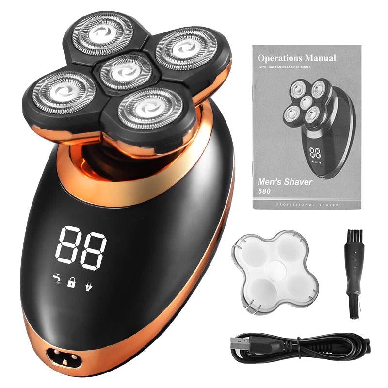 Waterproof Cordless Multi-Functional Trimmer for Men