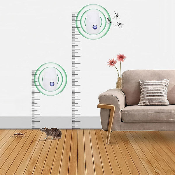 Ultrasonic Pest Repeller | Chemical-Free Insect Protection | Plug & Play