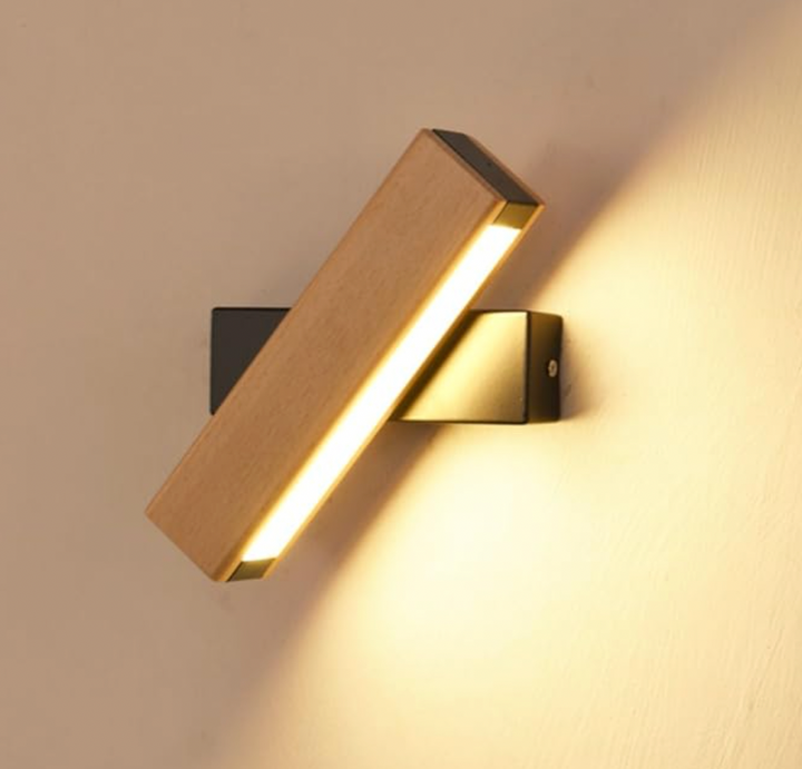 Japanese LED Wall Light | Minimalist Rotating Wall Lamp