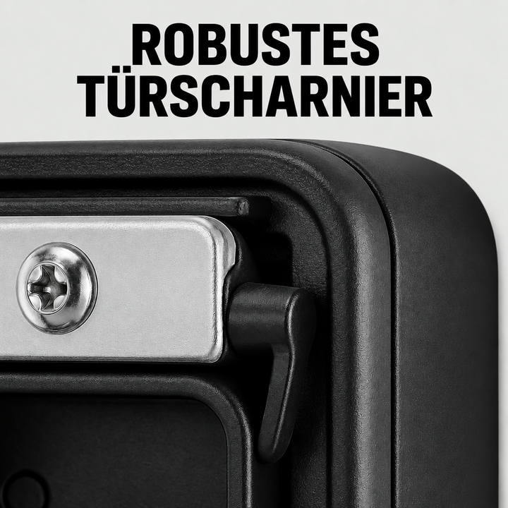 Key Safe with Code | Weatherproof Metal | Adjustable Combination Lock