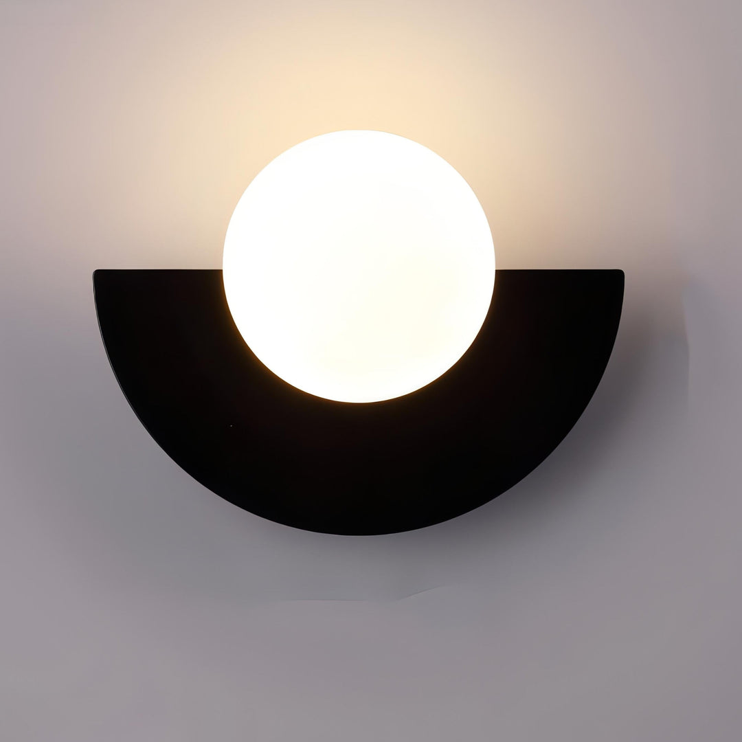 Nordic Semi-Circular Wall Lamp
