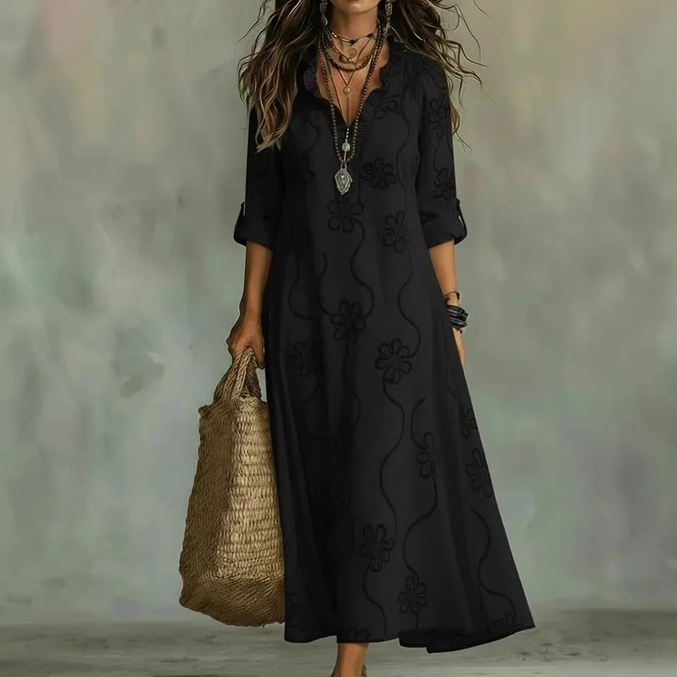 Sienna™ | Tummy-Concealing Floral Summer Dress