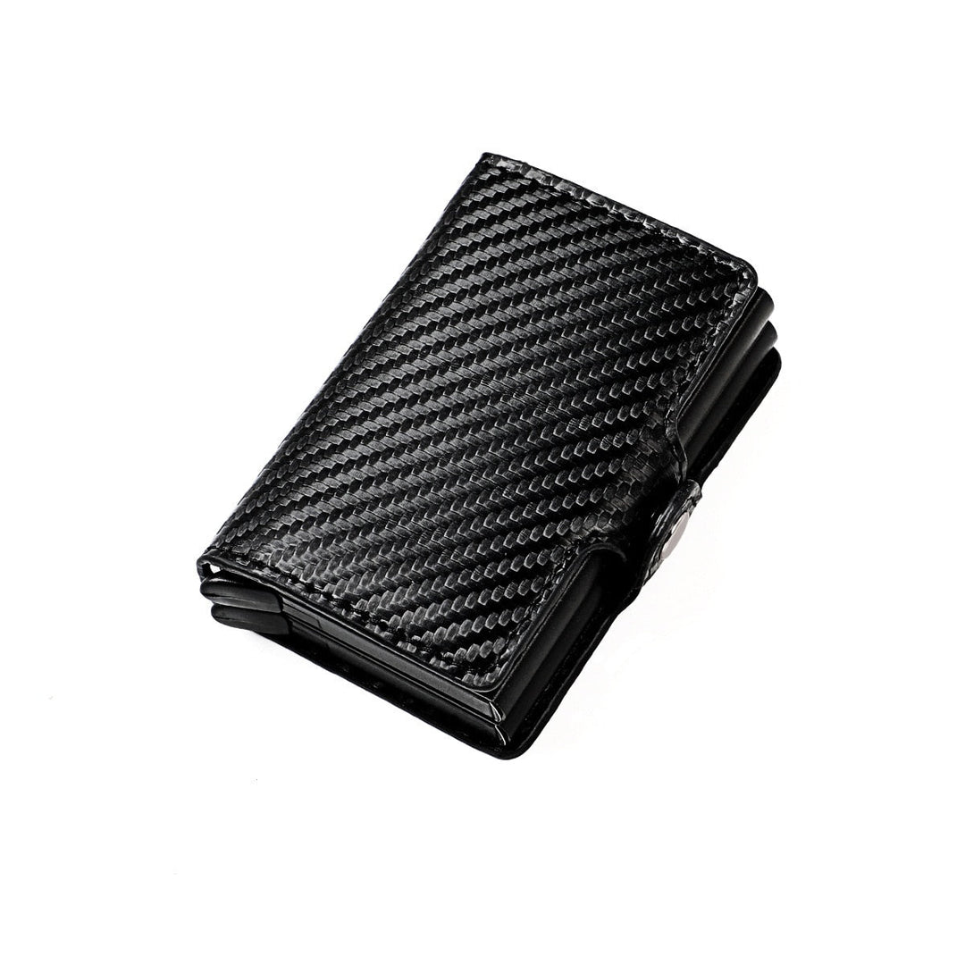 RFID Wallet with Double Pop-Up Pockets in Aluminium
