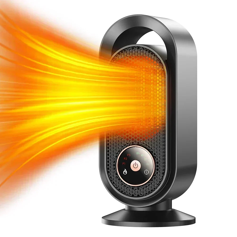 Compact heater with warm airflow, 1000 W