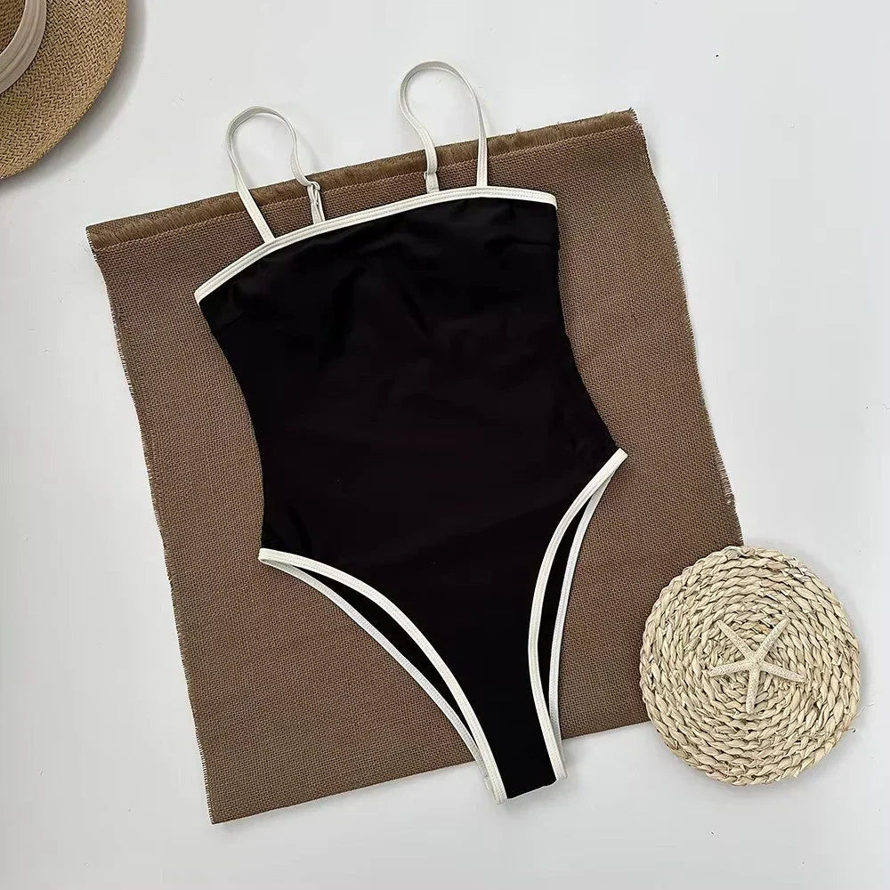 Stylish Colour-Block Swimsuit – Sena