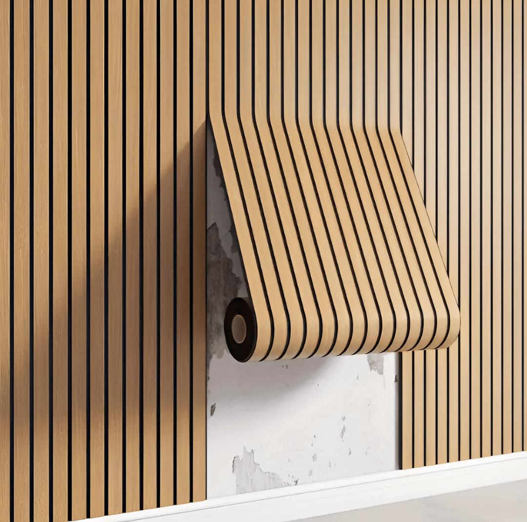 Self-Adhesive Wood Panels for Stylish Wall Design