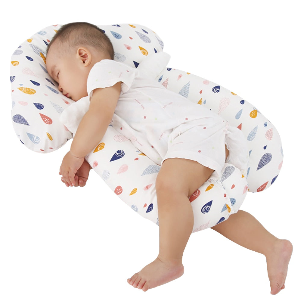 Ergonomic Cotton Pillow for Babies for Safe, Comfortable Sleep