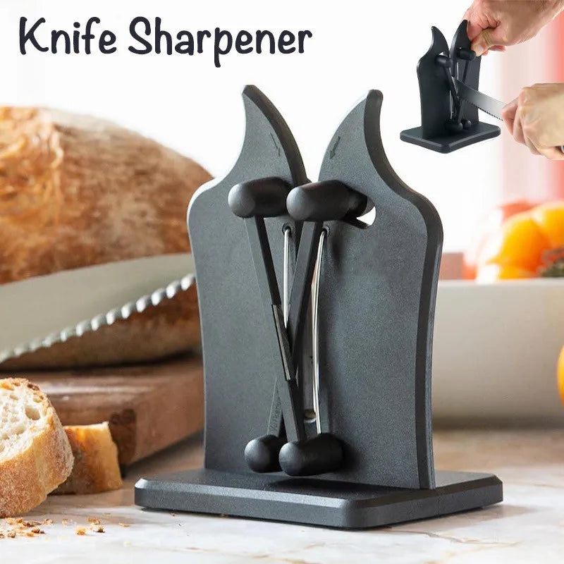 Triple-Action Knife Sharpener - SharpMaster Pro