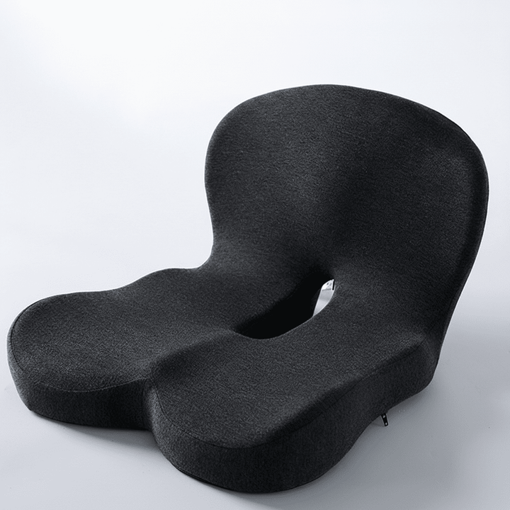 Chair Cushion | Ergonomic Memory Foam Cushion | Weight-Bearing & Non-Slip | ErgoComfort