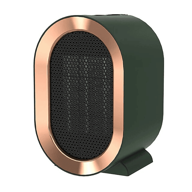 Portable heater that warms up quickly, with overheating protection