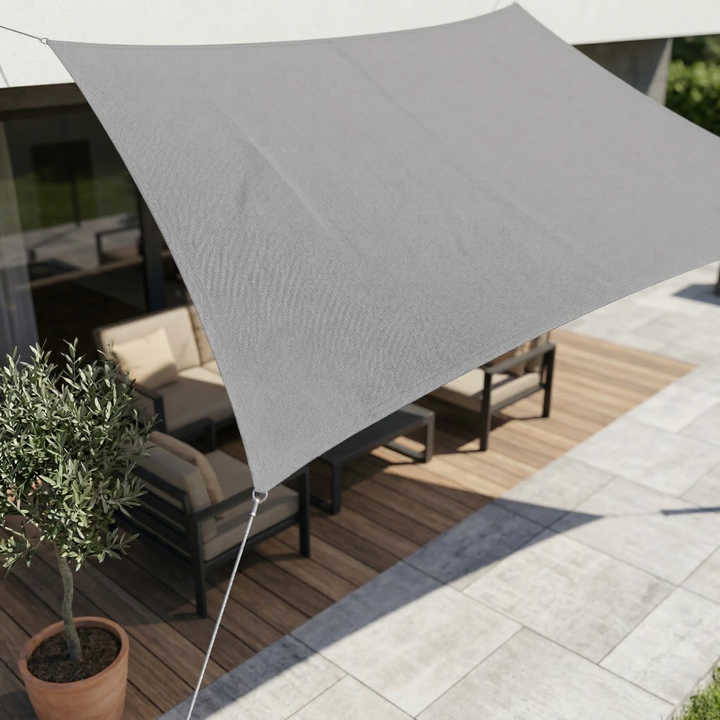 Waterproof Rectangular Shade Sail | Waterproof Outdoor Fabric | UV Protection | SkyCover