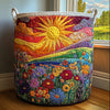 Lined Fabric Laundry Basket with Handles, Freestanding, 3 Sizes
