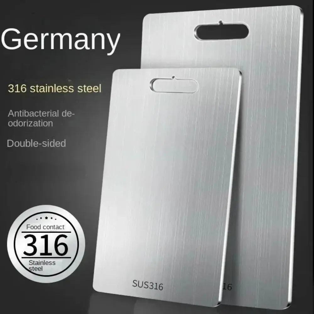 Titanium Kitchen Chopping Board – Grade 316, Double-Sided
