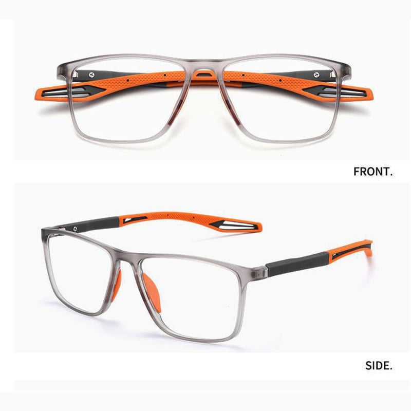 Unisex multifocal reading glasses with modern design