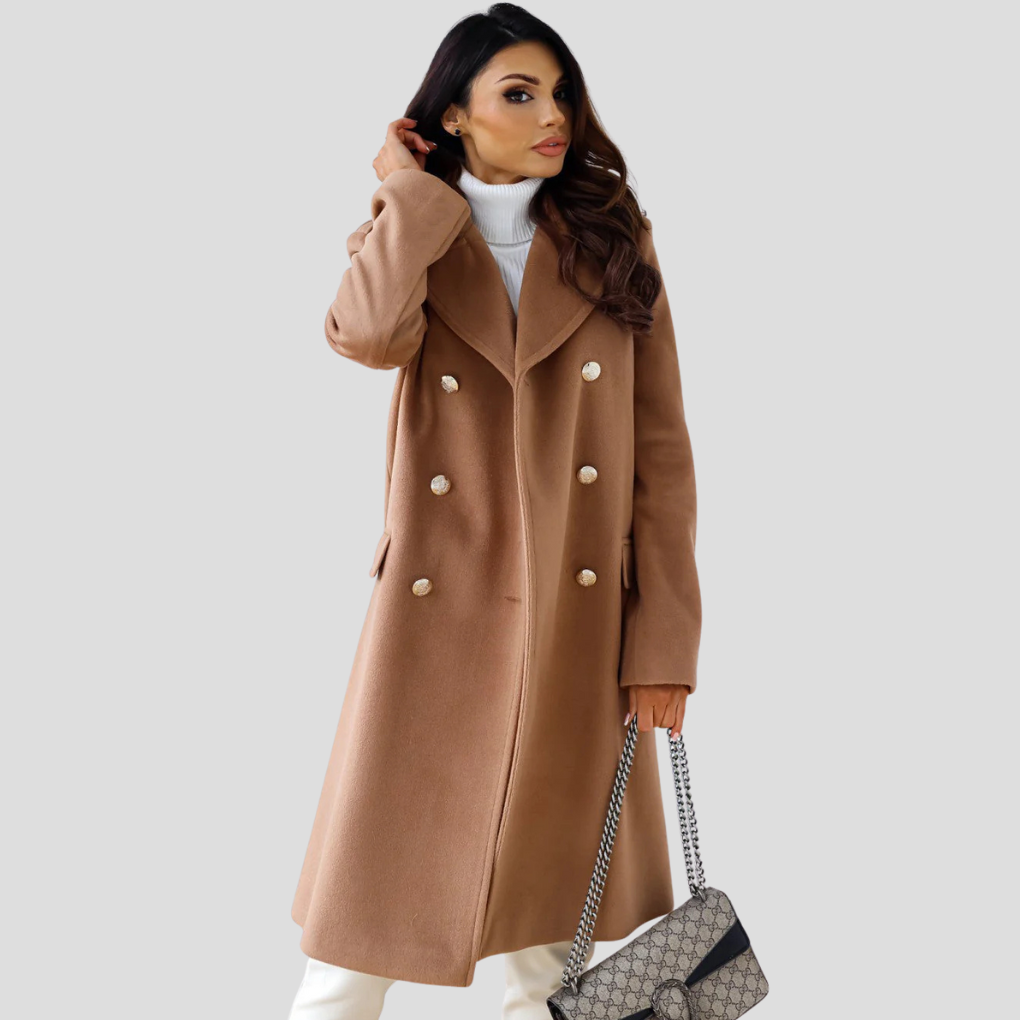 Women’s Double-Breasted Coat