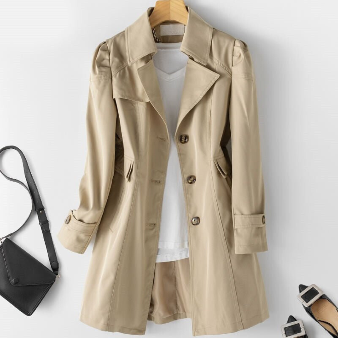 Classic Women's Trench Coat - Amelia