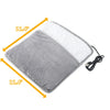 USB foot warmer in soft flannel with 40 °C warmth