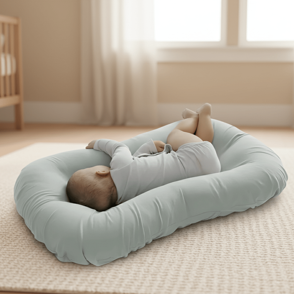 WolkenNest – Orthopaedic Memory Foam Baby Pillow for Natural Head Support and Peaceful Sleep