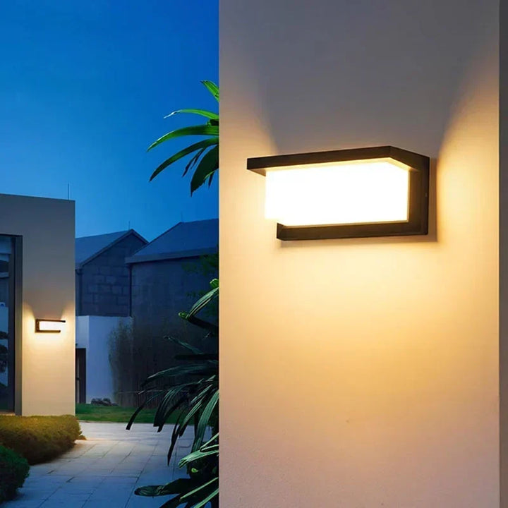 Wall Light | Automatic Motion Sensor | Weatherproof for Entrances and Patios