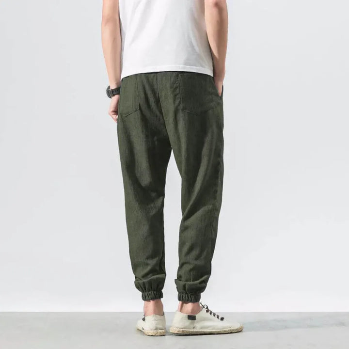 Men’s Cotton-Linen Comfort Pants – Lightweight Everyday Wear