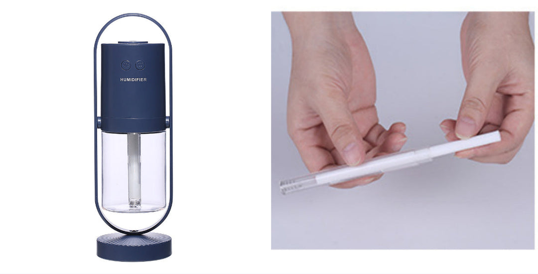 USB humidifier with projection light, quiet and suitable for the car