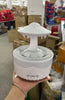 Rain cloud diffuser with remote control, 350 ml and up to 10 hours of rain