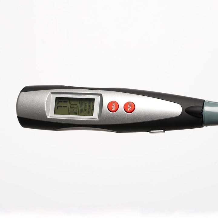Bbq Fork Thermometer Digital Instant Read Meat with Lcd Backlight Stainless Steel Prongs