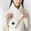 Heated cotton scarf with graphene heating