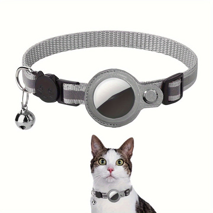 Reflective Cat Collar – Safety Buckle and Bell for Increased Visibility