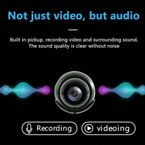 Mini HD Surveillance Camera — Effortless 24/7 Connection and Protection