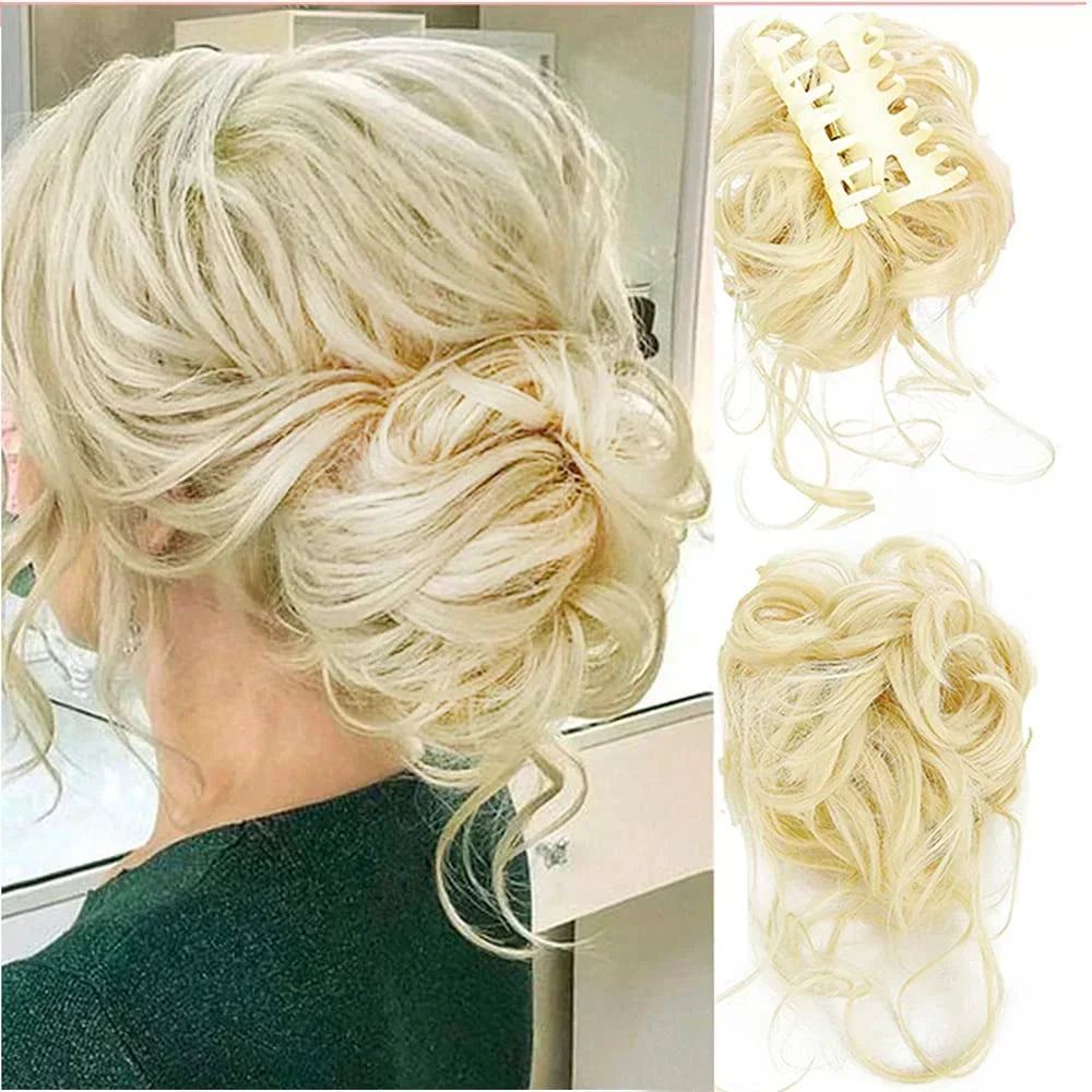 Curly Bun – Clip-In Hair Extension with Volume and a Natural Look