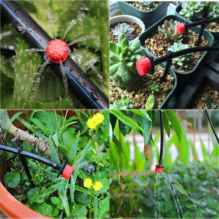 Adjustable drip irrigation kit — precise watering for lush plant growth