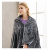 Electric coral fleece throw with USB, 150 × 85 cm