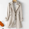 Classic Women's Trench Coat - Amelia