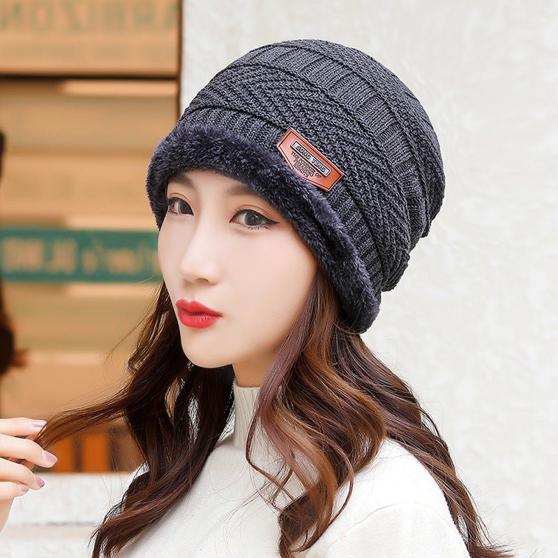 Knitted balaclava with neck warmer – warm and windproof