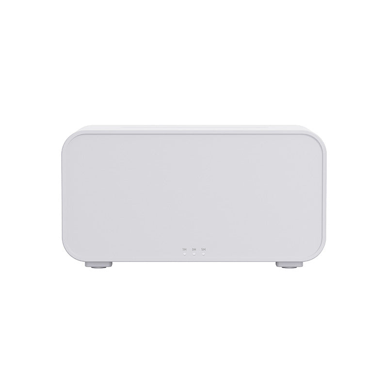 Flame humidifier with jellyfish rings and timer, 120 ml