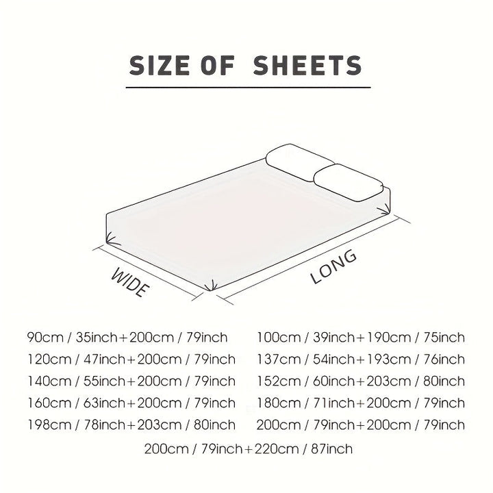 Bamboo Fibre Fitted Sheet Summer Edition – Luxurious Breathable Comfort
