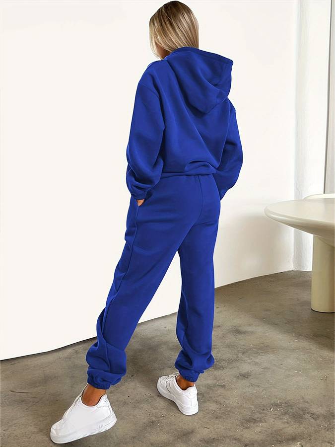 Casual Women's Joggers & Sweatshirt Set - Harper