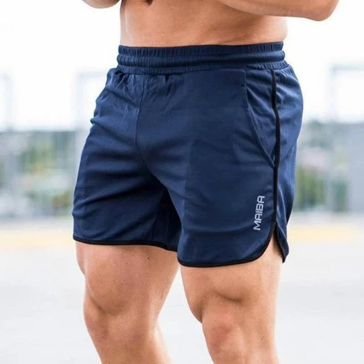 Slim-Fit Elastic Men's Swimming Trunks