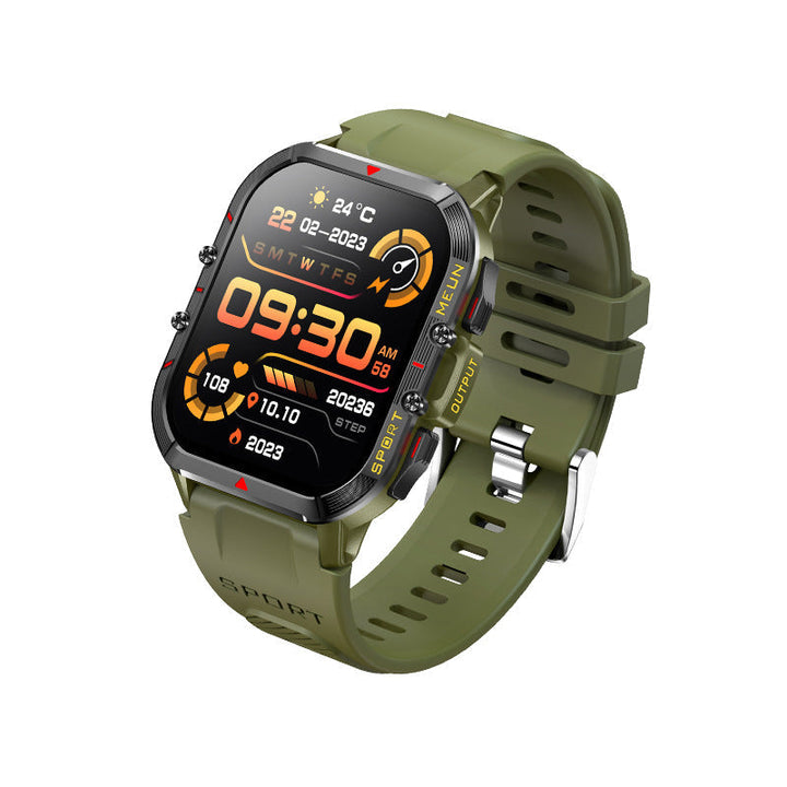 Waterproof Smartwatch with Blood Pressure, Blood Oxygen Saturation and Sleep Monitor