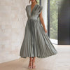Casimir – Women's Elegant V-Neck Dress | Sleeveless