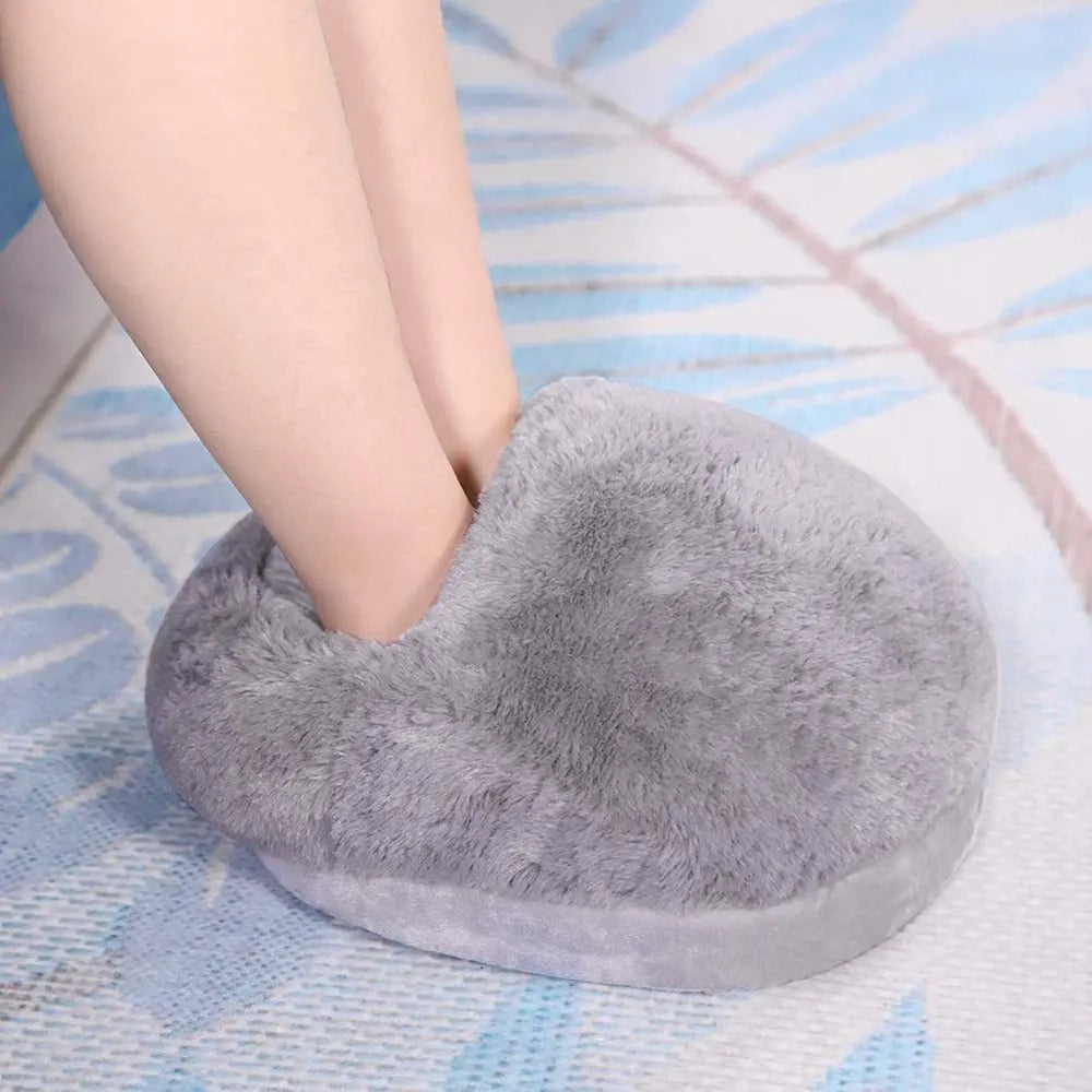 Soft velvet USB foot warmer with constant warmth
