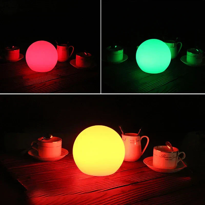 Colourful Wireless LED Table Lamp with Remote Control