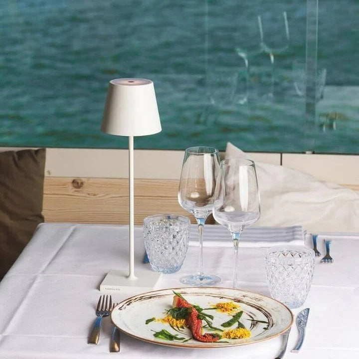 Wireless Rechargeable Table Lamp - Elegant Lighting